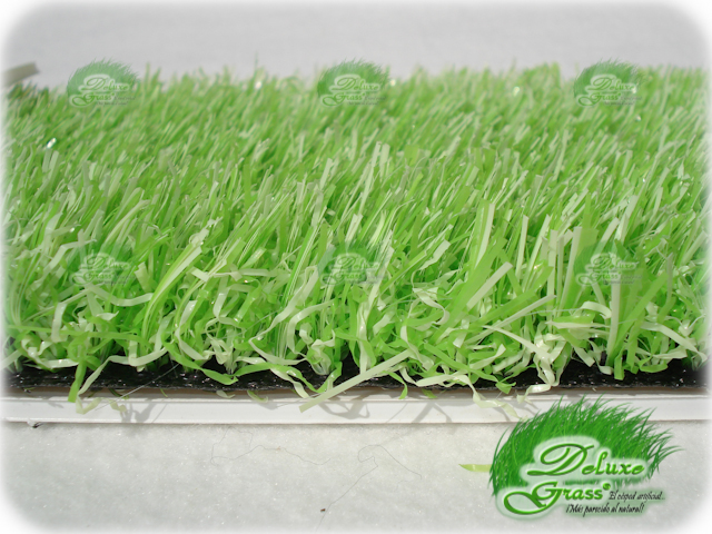 cesped artificial color verde manzana