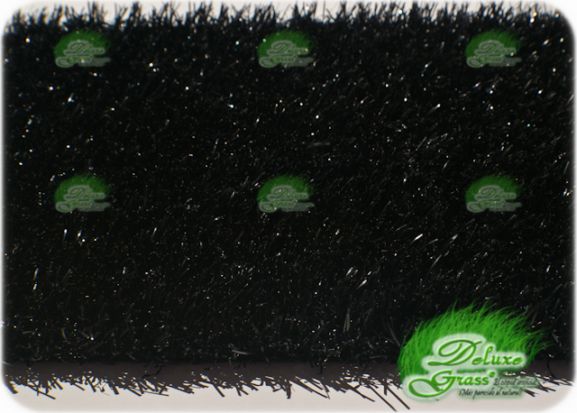 cesped artificial color negro plata